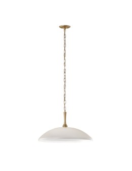Elstead Lampa wisząca Delarosa 1 źródło światła Biały, szampański KL-DELAROSA-P-WH