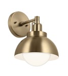 Elstead Kinkiet, Półplafon, Lampa wisząca Niva 1 źródło światła Szampański brąz KL-NIVA-1W-1P-CPZ