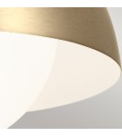 Elstead Kinkiet, Półplafon, Lampa wisząca Niva 1 źródło światła Szampański brąz KL-NIVA-1W-1P-CPZ