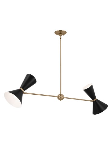 Elstead Lampa wyspowa Phix 4 źródła światła Szampański brąz KL-PHIX-2-LINEAR-CBB - product 2