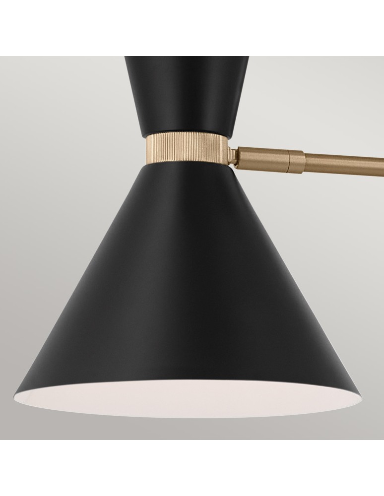 Elstead Lampa wyspowa Phix 4 źródła światła Szampański brąz KL-PHIX-2-LINEAR-CBB