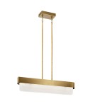 Elstead Lampa wyspowa LED Serene - Naturalny mosiądz KL-SERENE-LED-LP-92-NBR