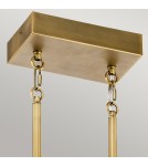 Elstead Lampa wyspowa LED Serene - Naturalny mosiądz KL-SERENE-LED-LP-92-NBR