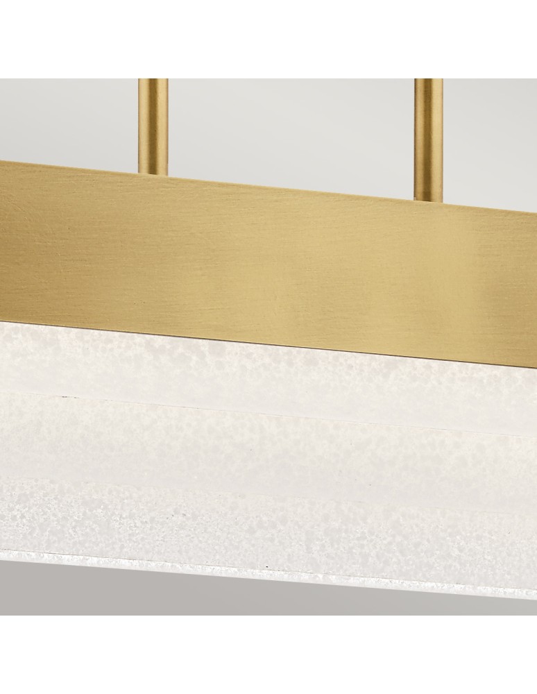 Elstead Lampa wyspowa LED Serene - Naturalny mosiądz KL-SERENE-LED-LP-92-NBR