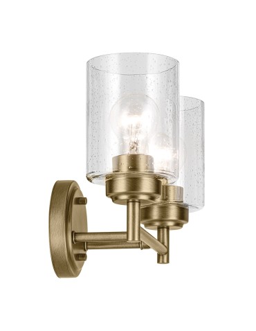 Elstead Kinkiet Winslow 2 źródła światła Naturalny mosiądz KL-WINSLOW-2W-NBR - product 2