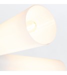 Elstead Lampa wisząca Kristy 4 źródła światła Przecierane złoto KRISTY-4P-DG-OPAL