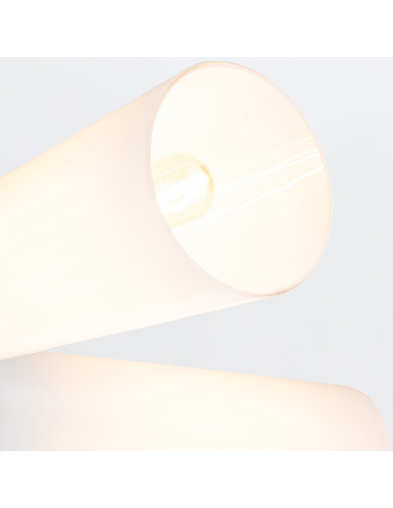 Elstead Lampa wisząca Kristy 4 źródła światła Przecierane złoto KRISTY-4P-DG-OPAL