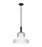 Elstead Lampa wisząca Brecken 2 źródła światła Stary brąz QZ-BRECKEN-2P-OZ-ABG
