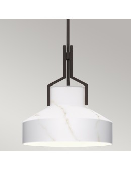 Elstead Lampa wisząca Brecken 2 źródła światła Stary brąz QZ-BRECKEN-2P-OZ-ABG - product 2