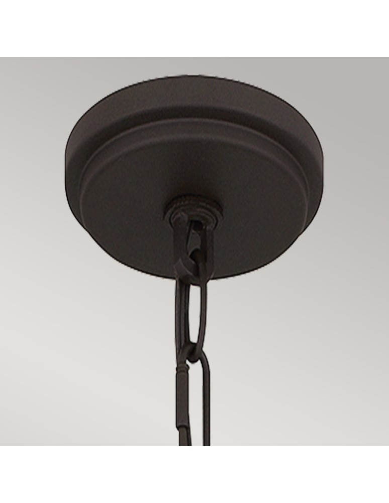 Elstead Lampa wisząca Brecken 2 źródła światła Stary brąz QZ-BRECKEN-2P-OZ-ABG