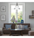 Elstead Lampa wisząca Brecken 2 źródła światła Stary brąz QZ-BRECKEN-2P-OZ-OPAL