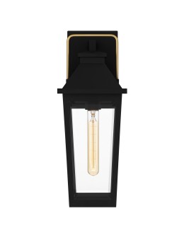 Elstead Średnia latarnia naścienna Buckley 1 źródło światła Matowa czerń IP44 Zewnętrzna QZ-BUCKLEY-M-MBK - product 2