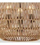 Elstead Lampa wisząca Casablanca 3 źródła światła Palladiański brąz QZ-CASABLANCA-3P-PBZ