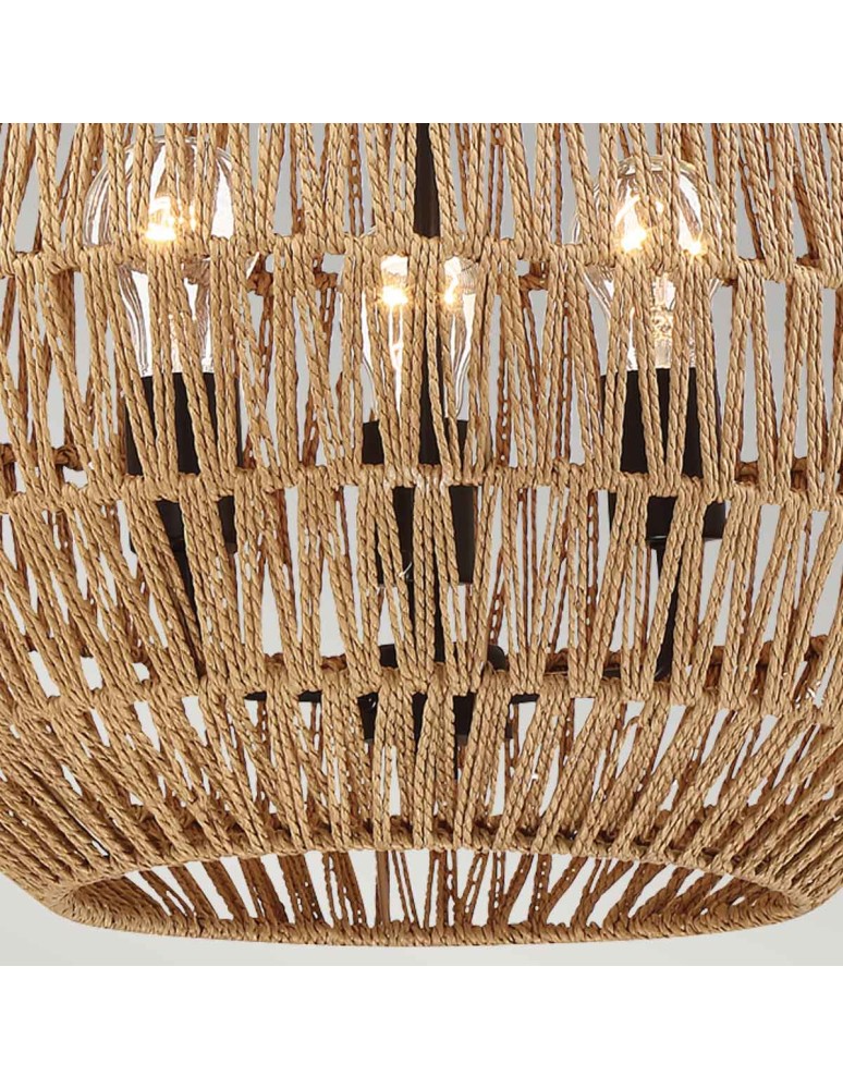 Elstead Lampa wisząca Casablanca 3 źródła światła Palladiański brąz QZ-CASABLANCA-3P-PBZ