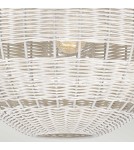 Elstead Lampa wisząca Lindendale 1 źródło światła Antyczna biel IP44 Zewnętrzna QZ-LINDENDALE-P-AWH