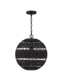Elstead Lampa wisząca Lindendale 1 źródło światła Western brąz IP44 Zewnętrzna QZ-LINDENDALE-P-WT - produkt 2