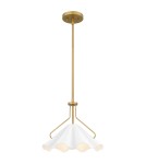 Elstead Lampa wisząca Mejia 1 źródło światła Postarzany mosiądz QZ-MEJIA-1P-S-AB