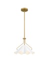 Elstead Lampa wisząca Mejia 1 źródło światła Postarzany mosiądz QZ-MEJIA-1P-S-AB