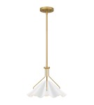 Elstead Lampa wisząca Mejia 1 źródło światła Postarzany mosiądz QZ-MEJIA-1P-S-AB