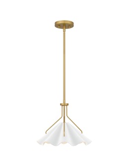 Elstead Lampa wisząca Mejia 1 źródło światła Postarzany mosiądz QZ-MEJIA-1P-S-AB - produkt 2