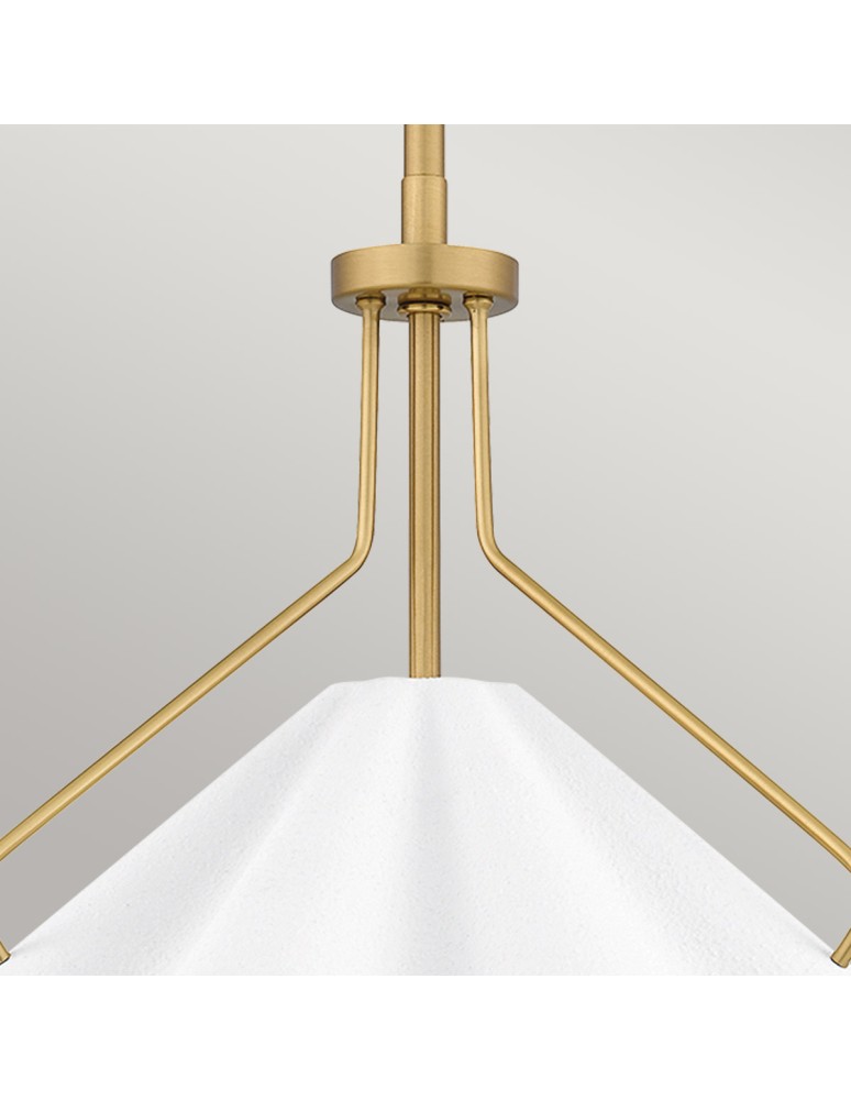 Elstead Lampa wisząca Mejia 1 źródło światła Postarzany mosiądz QZ-MEJIA-1P-S-AB