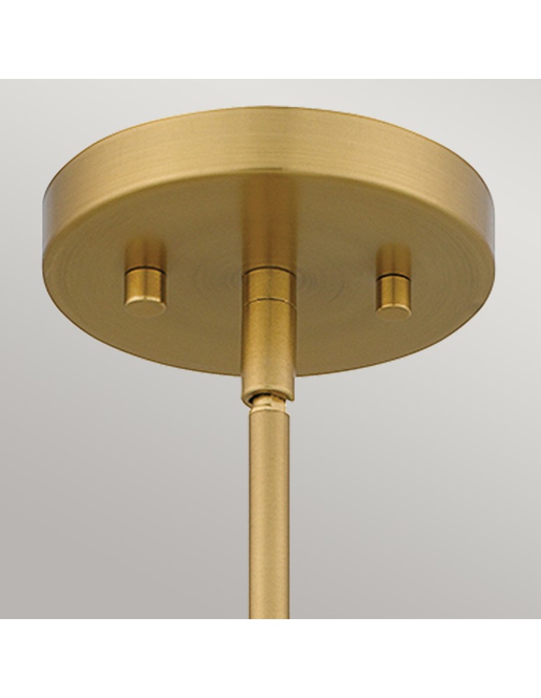 Elstead Lampa wisząca Mejia 1 źródło światła Postarzany mosiądz QZ-MEJIA-1P-S-AB