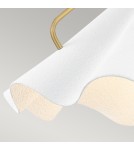 Elstead Lampa wisząca Mejia 1 źródło światła Postarzany mosiądz QZ-MEJIA-1P-S-AB