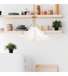Elstead Lampa wisząca Mejia 1 źródło światła Postarzany mosiądz QZ-MEJIA-1P-S-AB