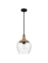 Elstead Lampa wisząca Royer 1 źródło światła Matowa czerń QZ-ROYER-1P-MBK