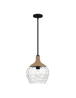 Elstead Lampa wisząca Royer 1 źródło światła Matowa czerń QZ-ROYER-1P-MBK - product 2