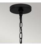 Elstead Lampa wisząca Teton 5 źródeł światła Matowa czerń QZ-TETON-5P-MBK