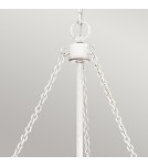 Elstead Lampa wisząca Waylon 4 źródła światła Antyczna biel QZ-WAYLON-4P-AWH