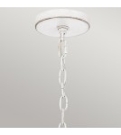 Elstead Lampa wisząca Waylon 4 źródła światła Antyczna biel QZ-WAYLON-4P-AWH