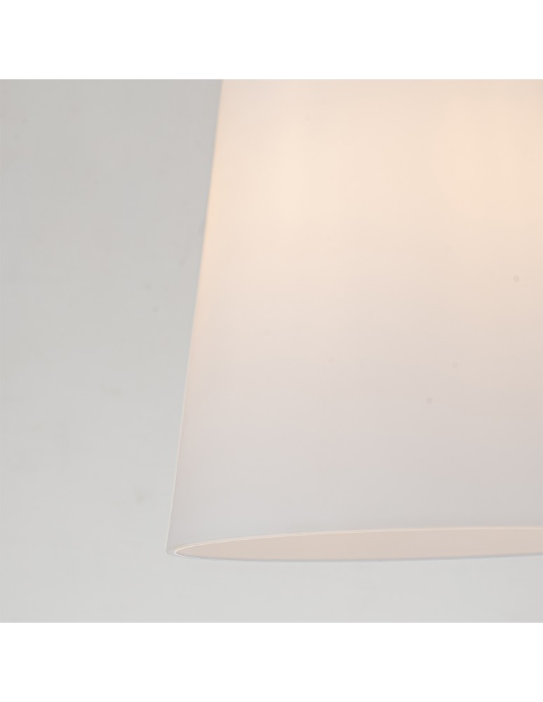 Elstead Mała lampa wisząca Staring 1 źródło światła Przecierane złoto STARING-MP-DG-OPAL