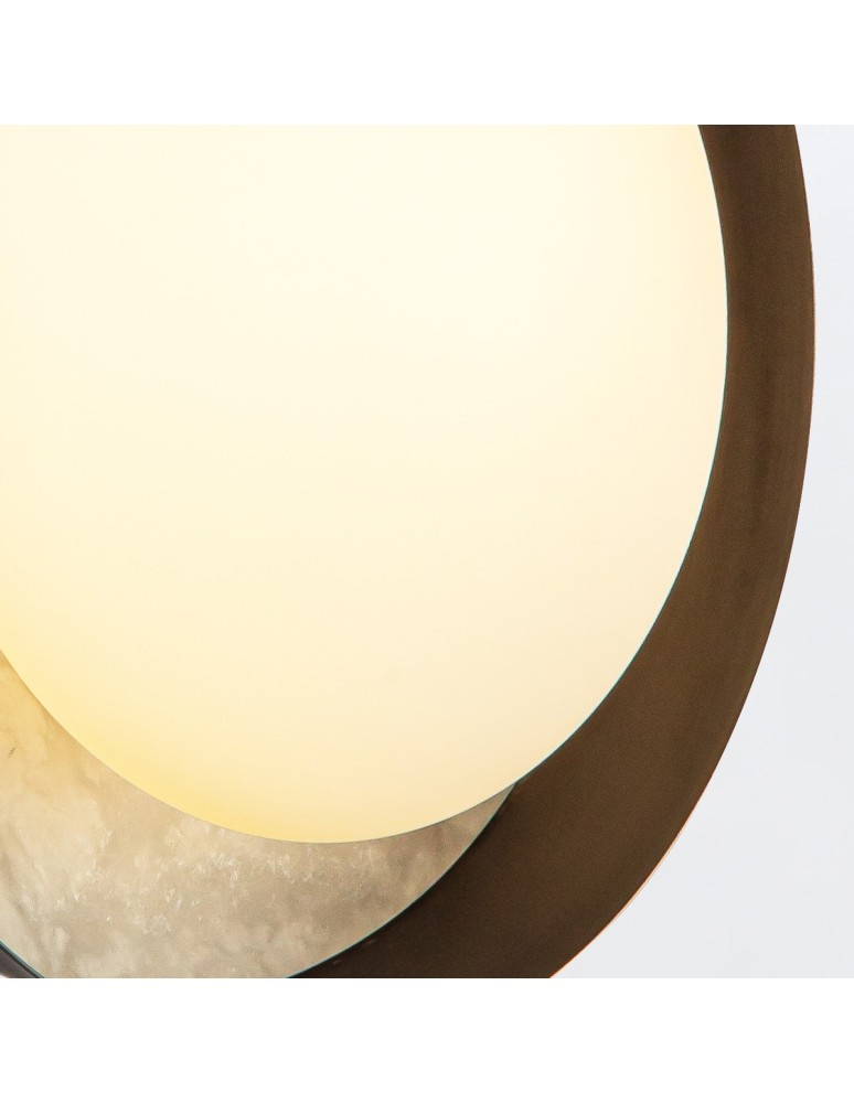 Quintiesse Kinkiet LED Alonso Miejski brąz Elstead Lighting QN-ALONSO2-UBZ-AR