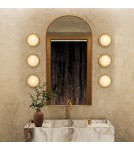 Quintiesse Kinkiet LED Alonso Vintage mosiądz Elstead Lighting QN-ALONSO2-VBS-AR