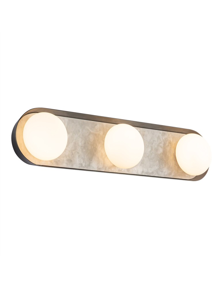 Quintiesse Kinkiet LED Alonso Miejski brąz Elstead Lighting QN-ALONSO3-UBZ-AR