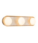 Quintiesse Kinkiet LED Alonso Vintage mosiądz Elstead Lighting QN-ALONSO3-VBS-AR