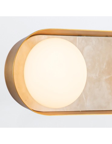 Quintiesse Kinkiet LED Alonso Vintage mosiądz Elstead Lighting QN-ALONSO3-VBS-AR - product 2
