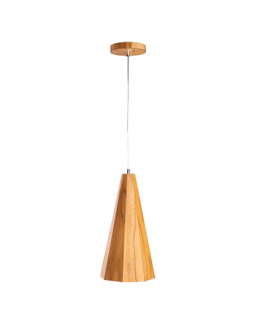 Quintiesse Lampa wisząca Angular Elstead Lighting QN-ANGULAR-P-S-TEAK