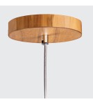 Quintiesse Lampa wisząca Angular Elstead Lighting QN-ANGULAR-P-S-TEAK