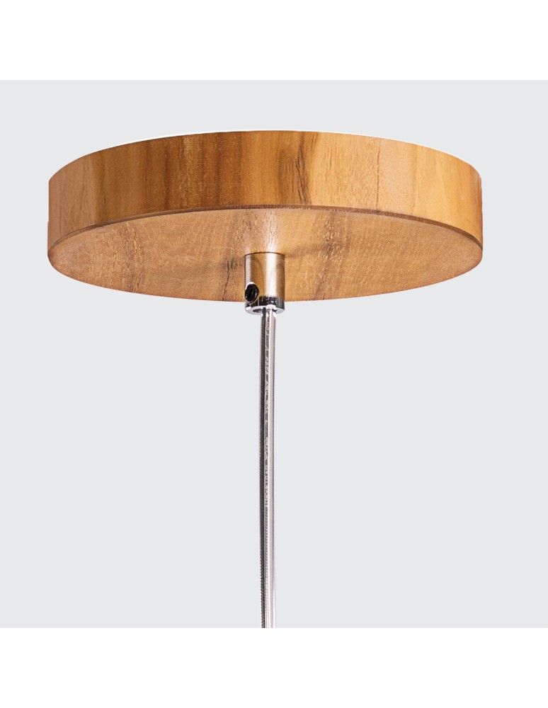Quintiesse Lampa wisząca Angular Elstead Lighting QN-ANGULAR-P-S-TEAK