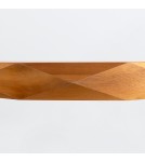 Quintiesse Lampa wisząca LED Angular Elstead Lighting QN-ANGULAR-RING-LED-80-TEAK
