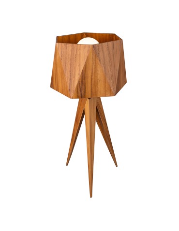 Quintiesse Lampa stołowa Angular Elstead Lighting QN-ANGULAR-TL-TEAK - product 2