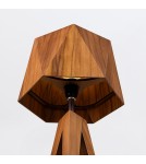 Quintiesse Lampa stołowa Angular Elstead Lighting QN-ANGULAR-TL-TEAK
