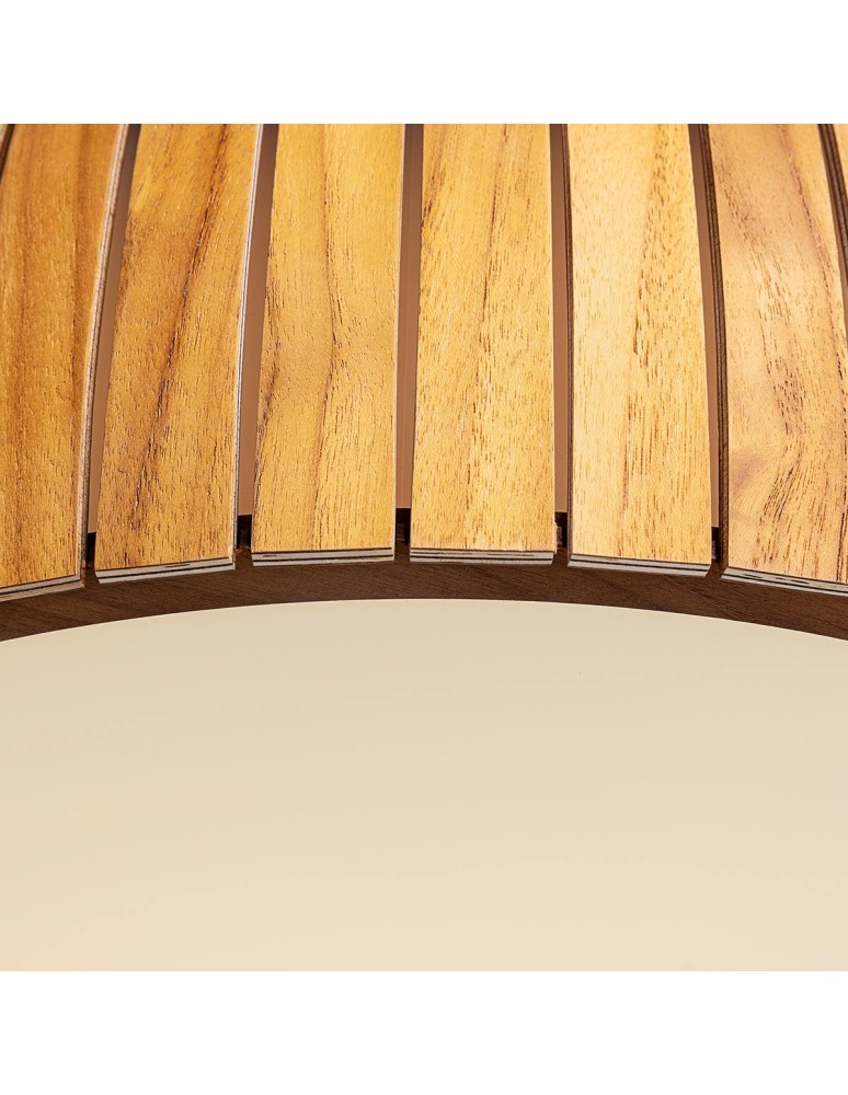 Quintiesse Plafon LED Barrel Elstead Lighting QN-BARREL-F-LED-50-TEAK Quintiesse Plafon LED Barrel Elstead Lighting QN-BARREL-F-LED-50-TEAK
