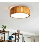 Quintiesse Plafon LED Barrel Elstead Lighting QN-BARREL-F-LED-50-TEAK Quintiesse Plafon LED Barrel Elstead Lighting QN-BARREL-F-LED-50-TEAK