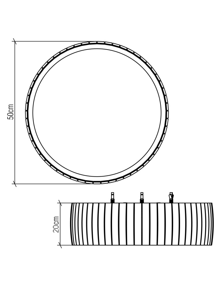 Quintiesse Plafon LED Barrel Elstead Lighting QN-BARREL-F-LED-50-TEAK Quintiesse Plafon LED Barrel Elstead Lighting QN-BARREL-F-LED-50-TEAK
