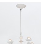Quintiesse Żyrandol Cadence 18 źródeł światła Antyczna biel Elstead Lighting QN-CADENCE18-WHT