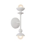 Quintiesse Kinkiet Cadence 2 źródła światła Antyczna biel Elstead Lighting QN-CADENCE-2WB-WHT